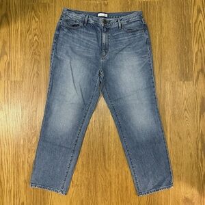 LOFT High Waist Boyfriend Jeans